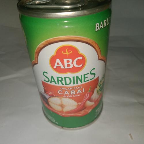 

Sarden ABC Cabai / Tomat Kaleng Kecil 155gr