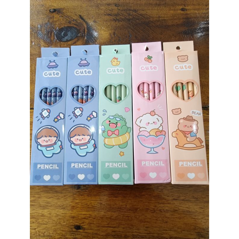 

PENSIL SET CUTE HANGSU ISI 6 ALL COLOUR