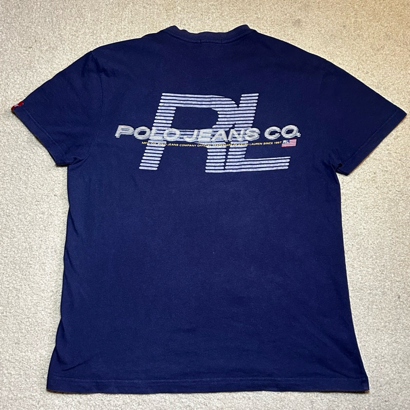 PRELOVED KAOS VINTAGE POLO RALPH LAUREN JEANS