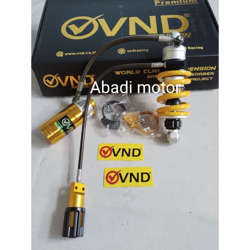 Monoshock shock VND ak 666pro 2tabung pisah Jupiter mx/mx new/mx king 205mm