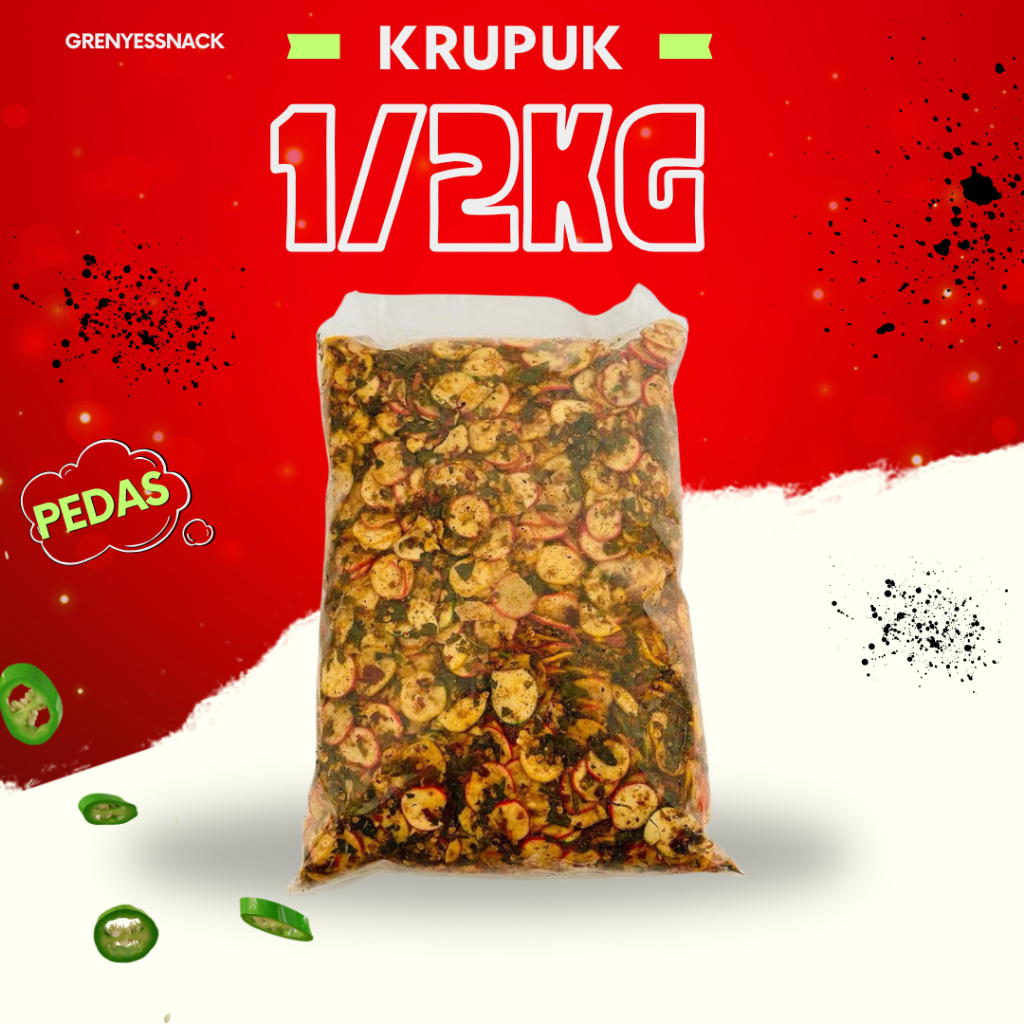

SEBLAK KERING KERUPUK KEMPLANG BANTET CIKUR KENCUR 500GR
