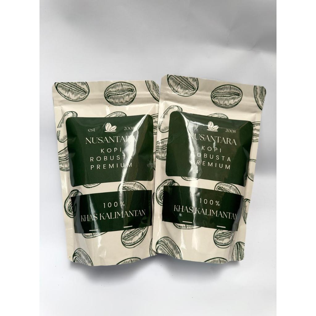 

Bubuk Kopi Robusta Premium Nusantara Khas Kalimantan 250 g - Aroma Pekat, Rasa Mantap