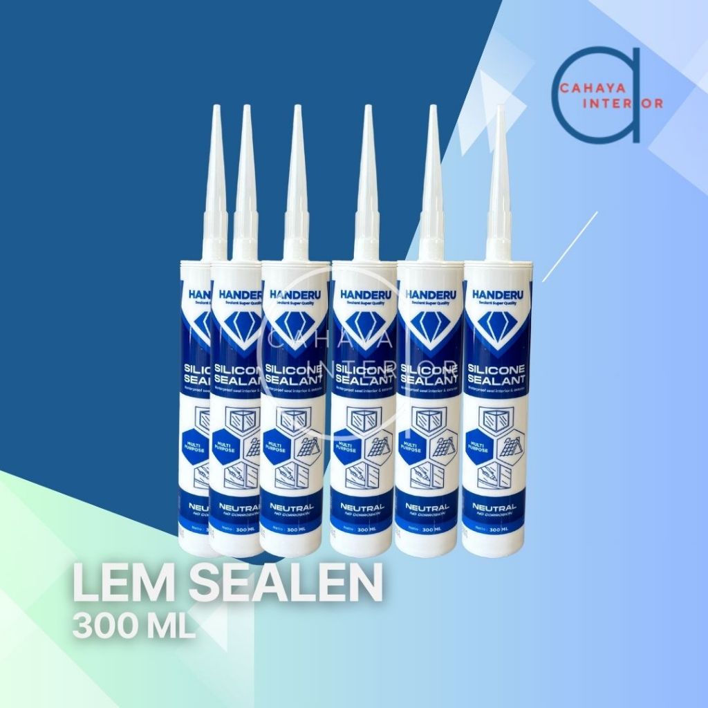 Lem Sealant Serbaguna – Perekat Lis Plafon PVC & Figura | Kuat, Tahan Lama & Mudah Digunakan
