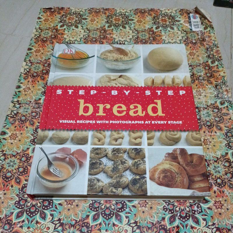 Buku Resep import - Step by Step Bread - visual Recipes with photographs At every Stage