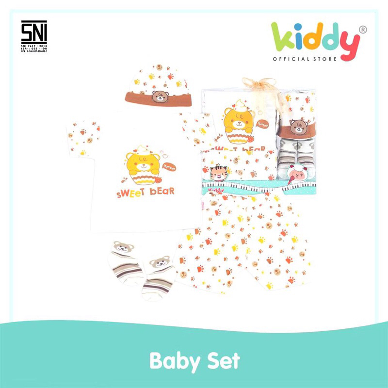 baby set kiddy 1204 / baby set kiddy / gift set baby / pakaian baby set / kado persiapan lahiran / g