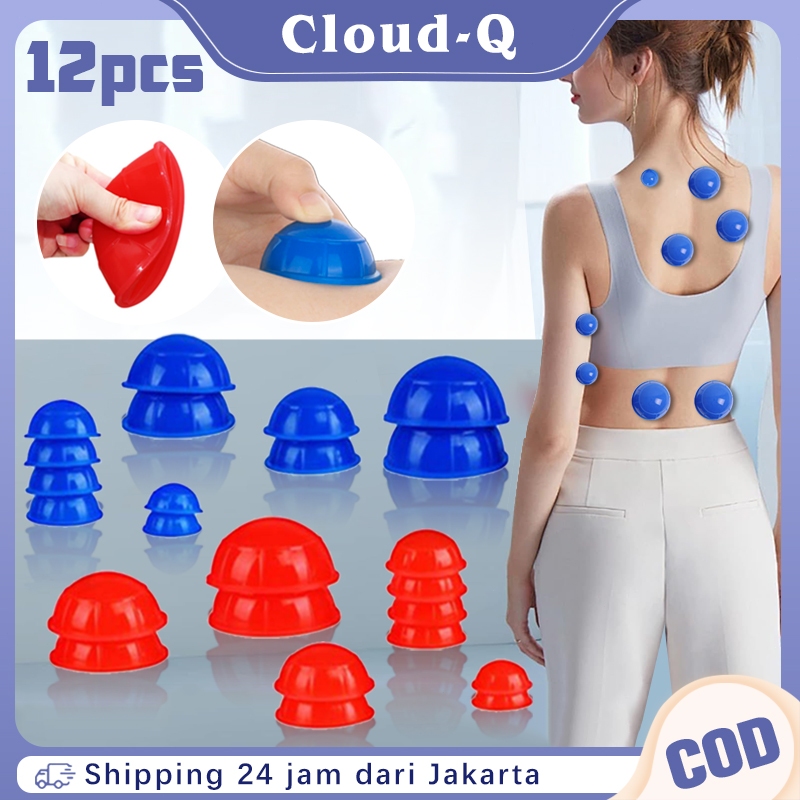 Tekan Alat Kop Angin Bekam Karet - Aman Dan Tidak Beracun Alat Cop Bekam Karet Silikon - Cocok Untuk