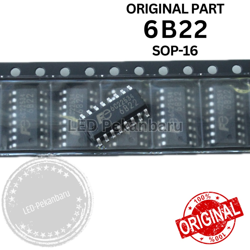ORIGINAL IC FA6B22 6B22 PWM REGULATOR ORI SOP-16 TEMPEL
