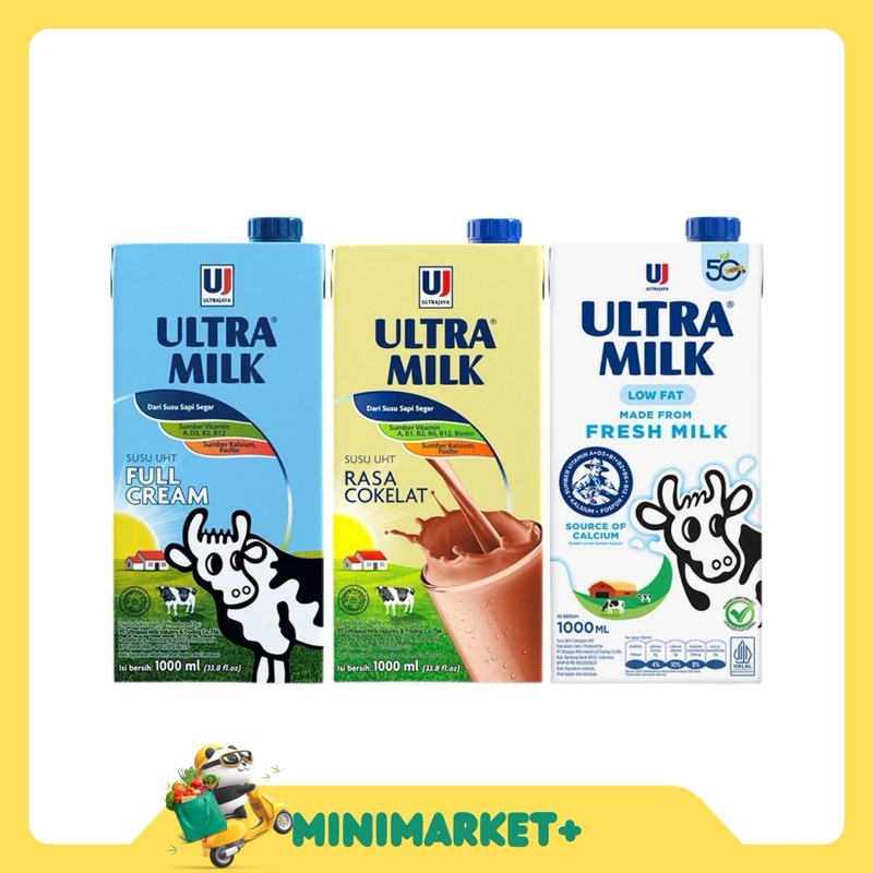 

ULTRA MILK DARI SUSU SAPI SEGAR SUSU UHT 1000ML