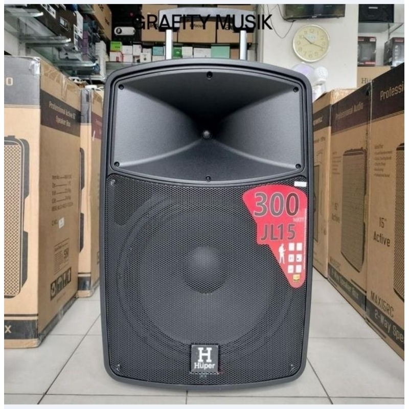 Speaker Huper JL15 Speaker Portable Huper JL-15/ 300 Watt