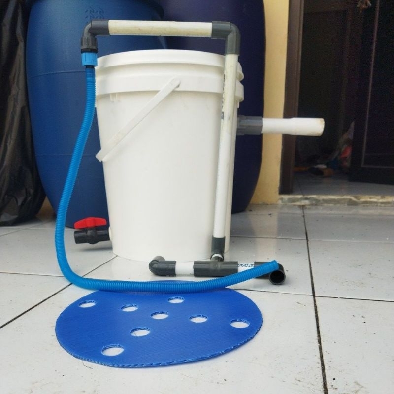 Ember bio filter kolam ikan koi, nila, lele, lobster kura kura free selang