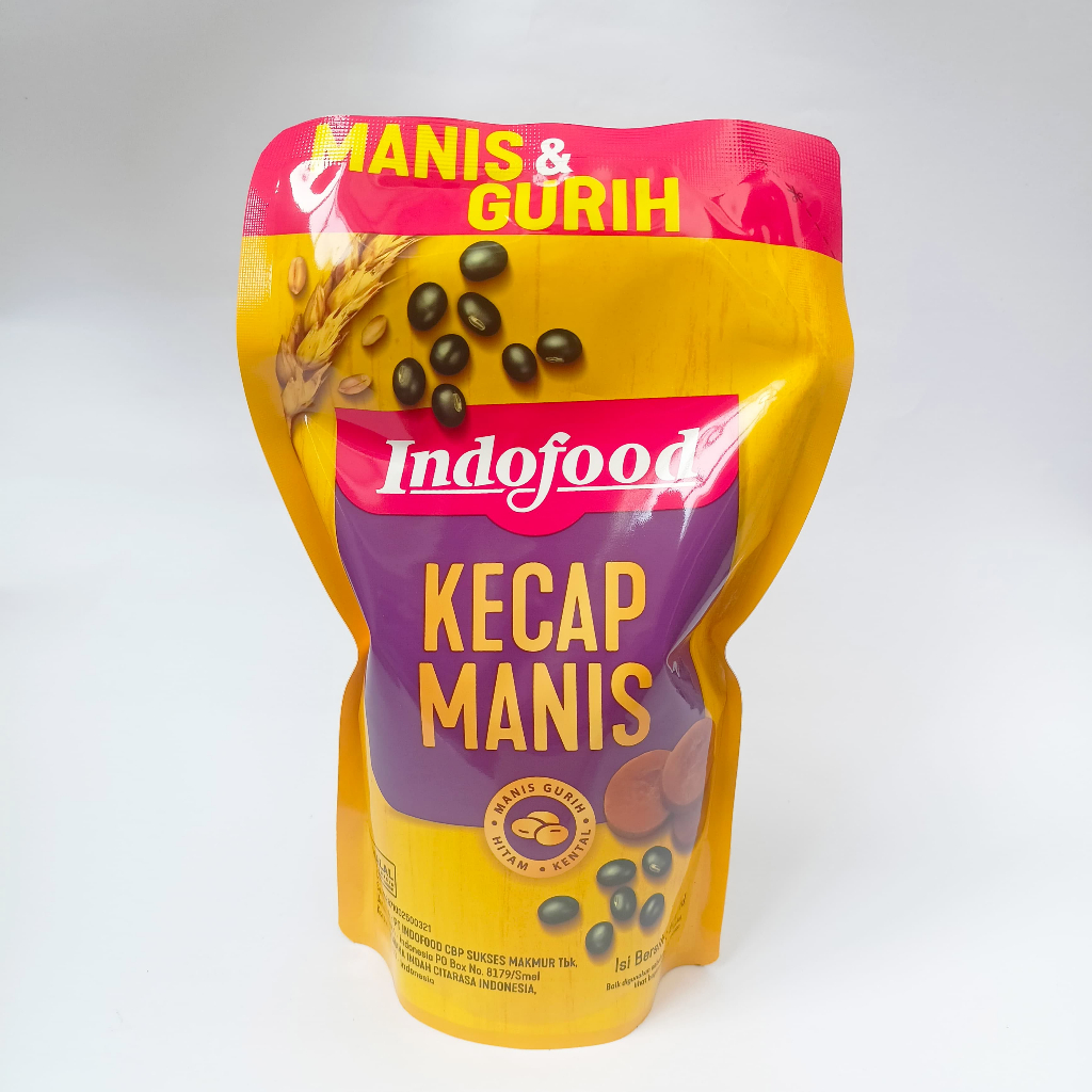 

Kecap Manis Indofood Refill 520 ml [Manis Gurih Hitam Kental]