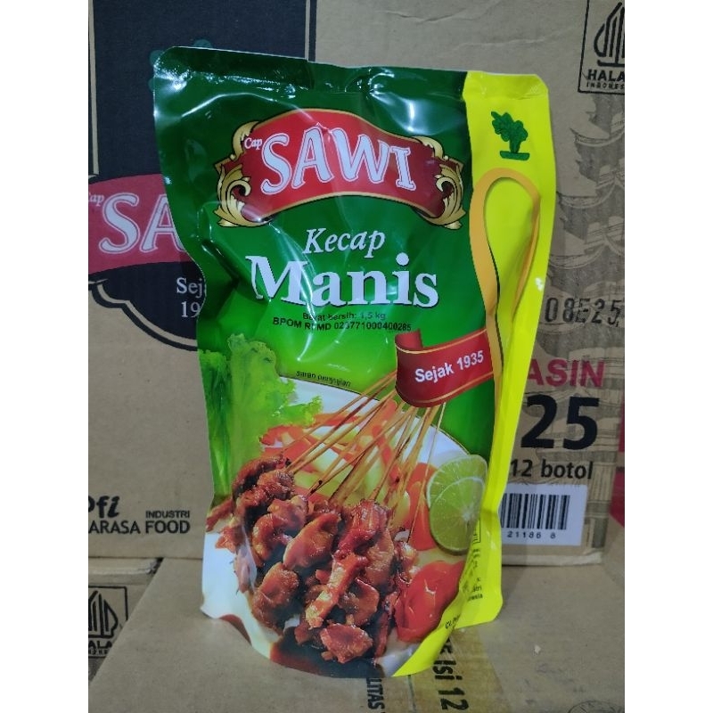 

Kecap Sawi Pounch 1,5 kg (JATIM) bisa 1 pc