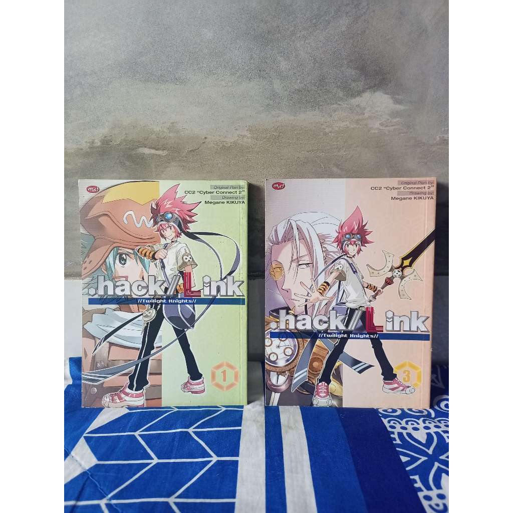 Komik Hack Link Vol 01 dan 03 Original M&C