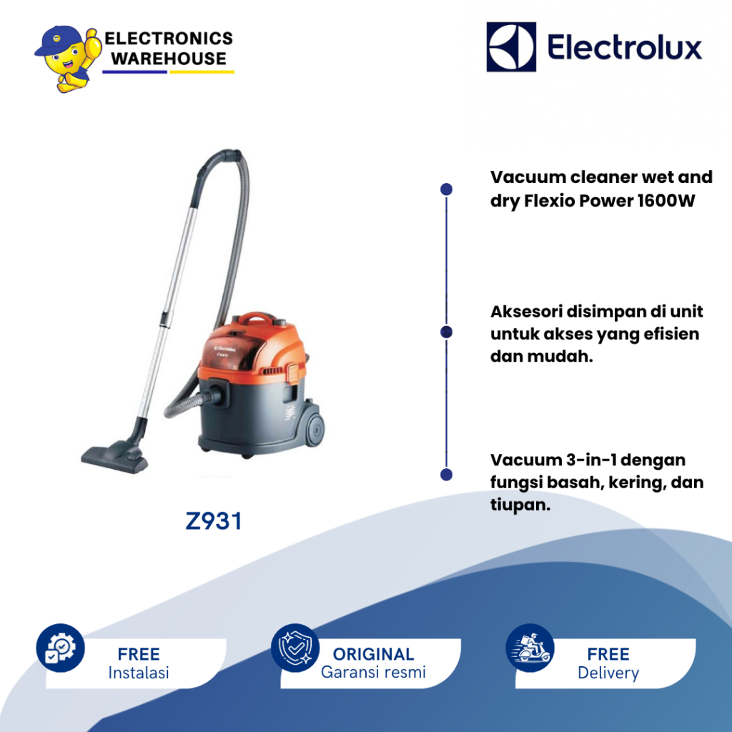 Vacuum Cleaner ELECTROLUX Z931 / Z 931