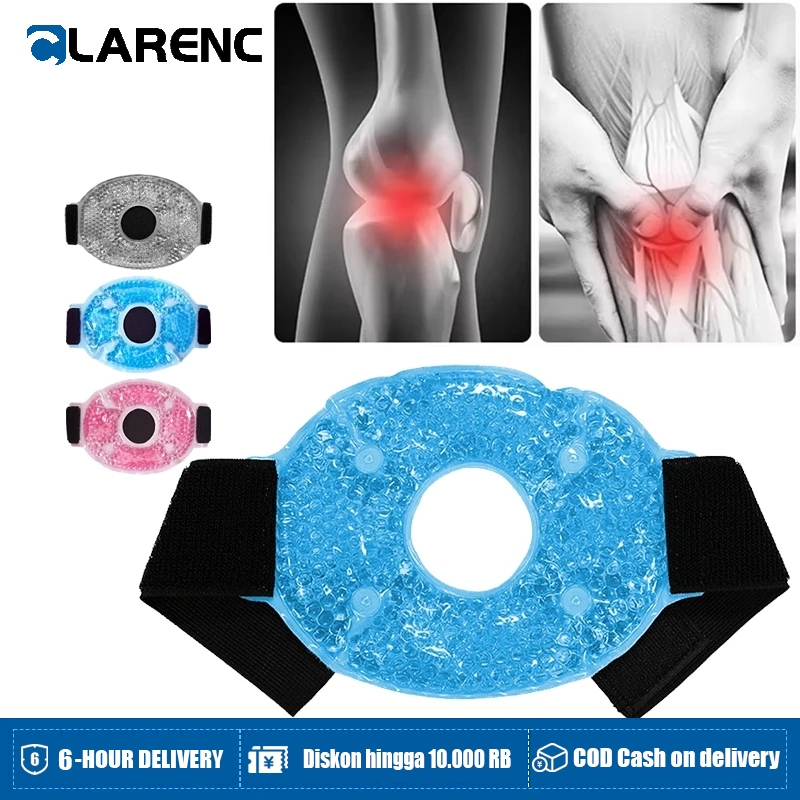 Hot And Cold Knee Gel Beads Kompres Es Lutut Kompres Lutut Dingin Gel Ice Pack Pendingin