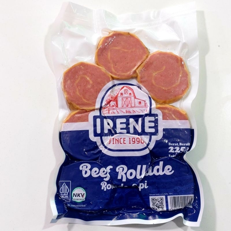 

ROLADE IRENE SAPI ISI 9PCS 225GRAM