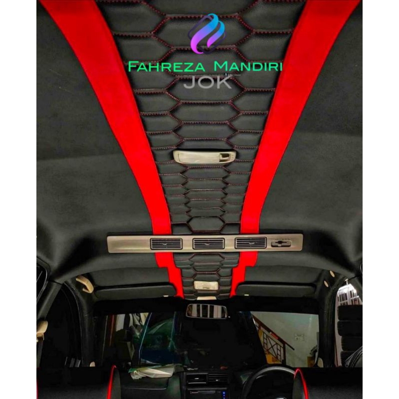 plafon mobil sedan. variasi mobil/pelindung plafon/mobil kulit plafon mobil flapon mobil sedan motif