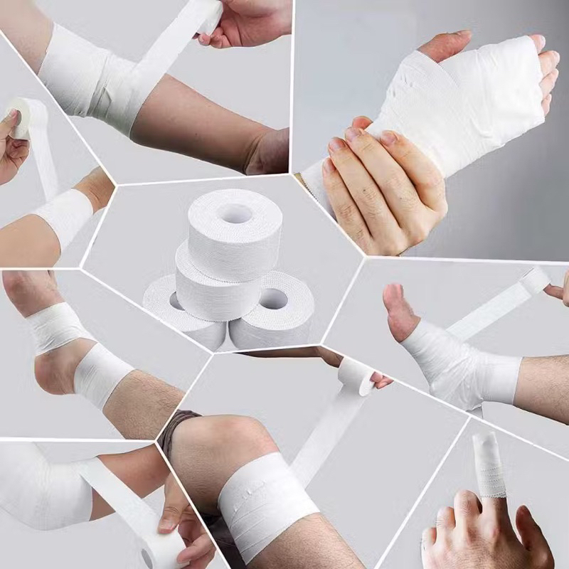 Strappal Sport Tape | rigid athletic wrist taping untuk pergelangan sendi tangan jari kaki lutut