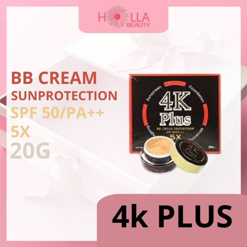 4k Plus BB cream Protection / Krim Siang 4k Plus Thailand / spf / cream siang