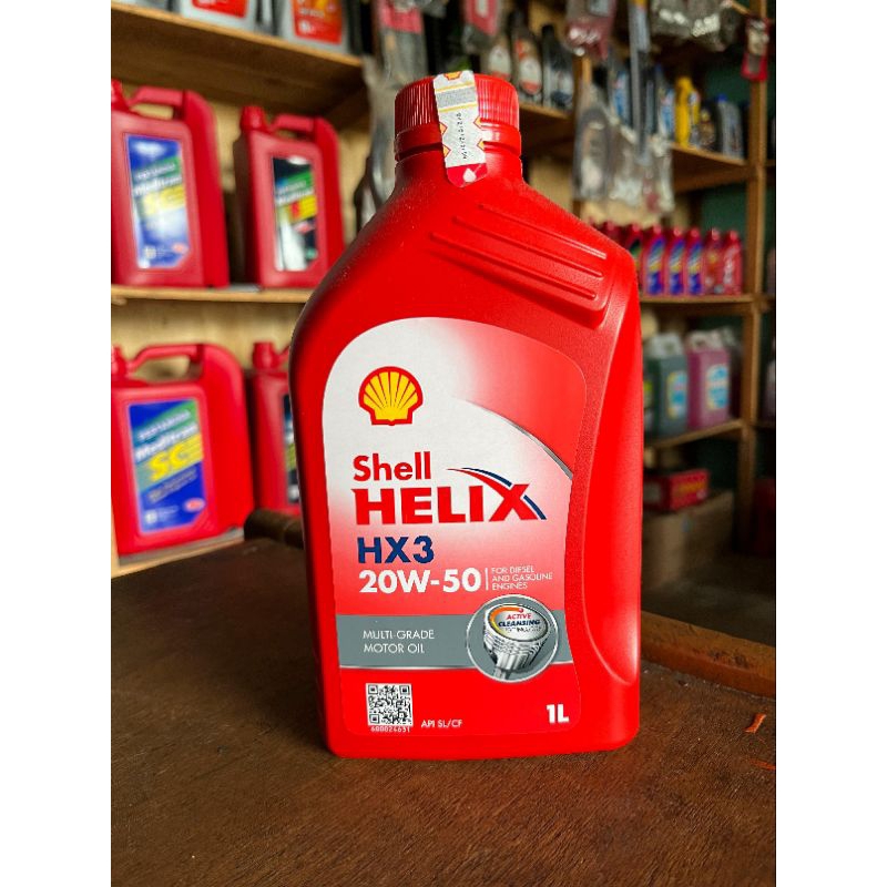 OLI SHELL HELIX HX 3 20W-50 1L
