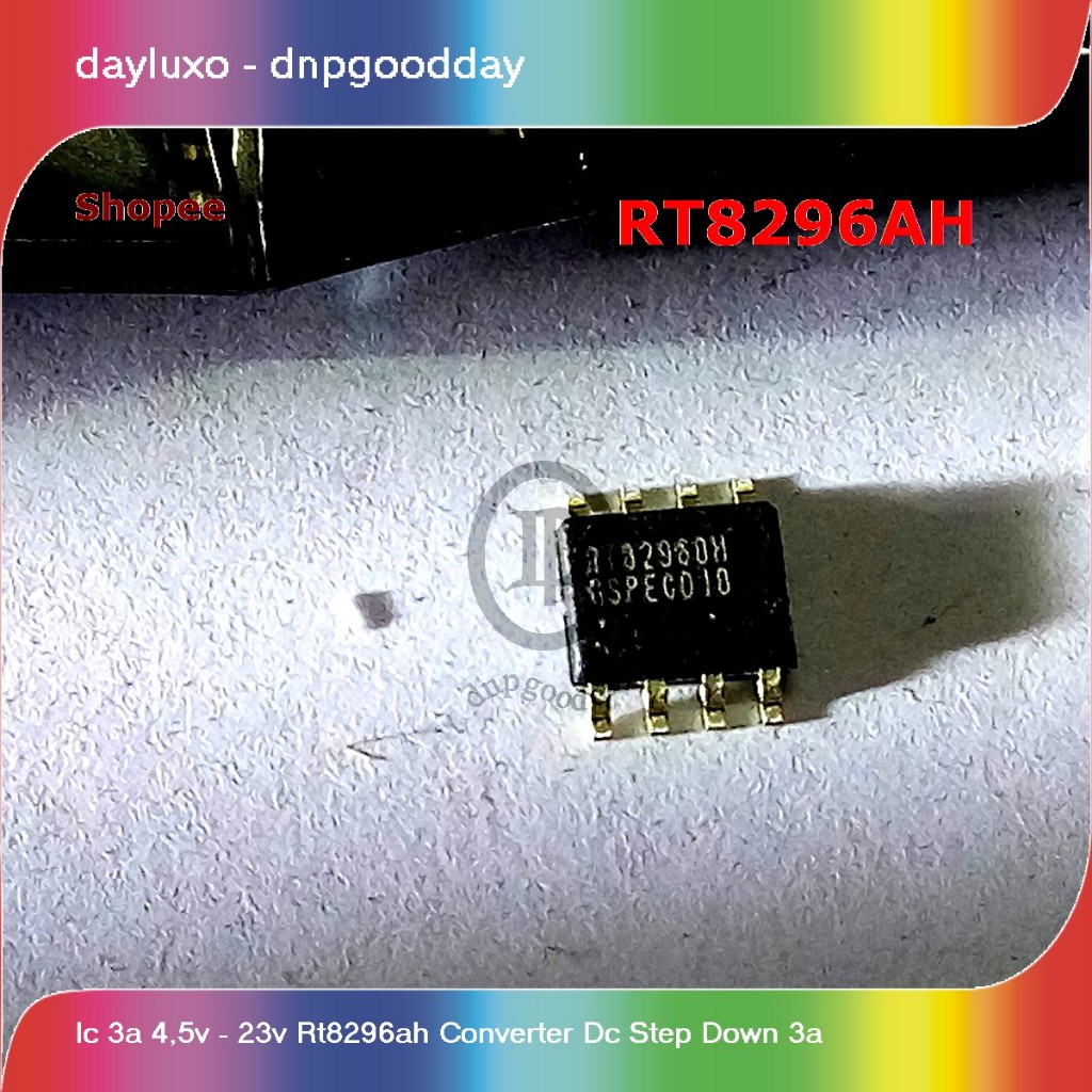 ic 3a 4,5v - 23v rt8296ah converter dc step down 3a