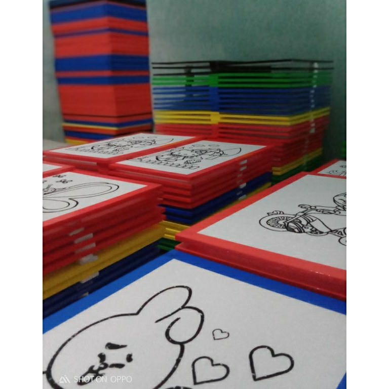 

KODE K13O grosir media mewarnai sterofom isi 1 pcs
