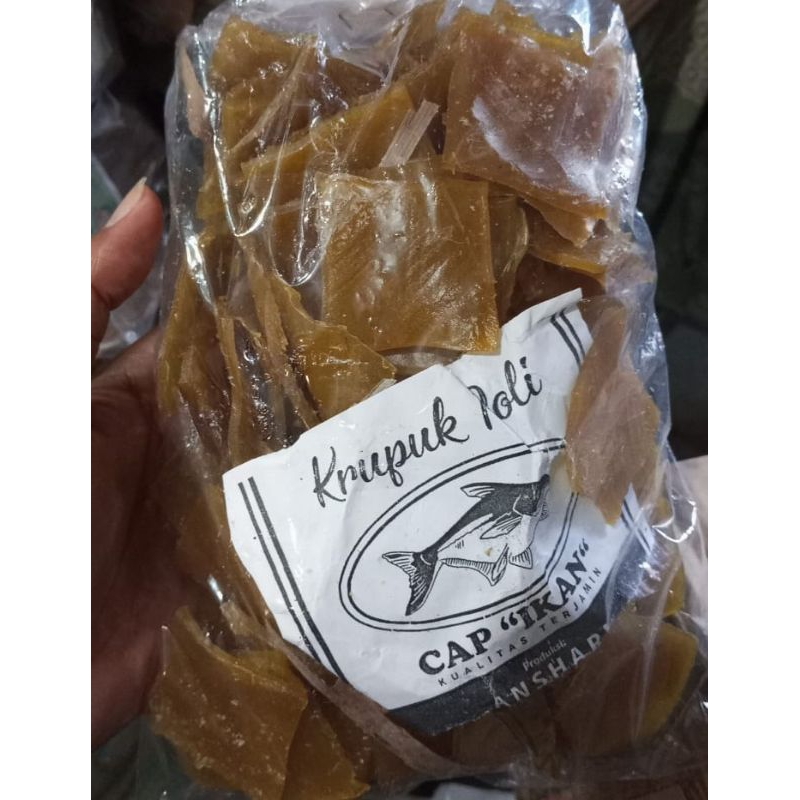 

Krupuk Poli - Krupuk Ikan Poli Cap Ikan – Gurih, Renyah, Kualitas Terjamin | 250gr / 500gr