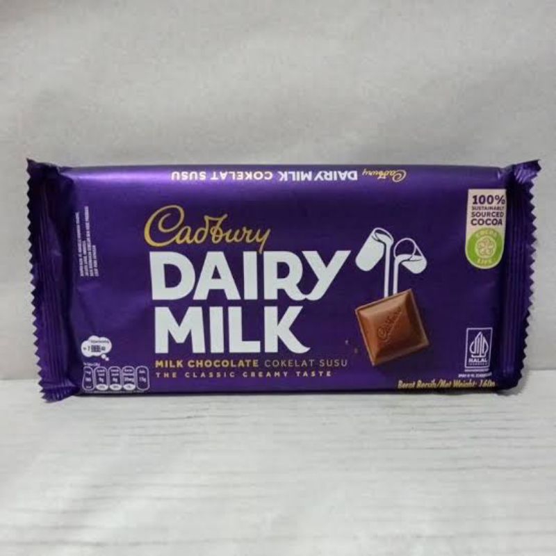 

Cadbury Dairymilk kemasan 160 gram