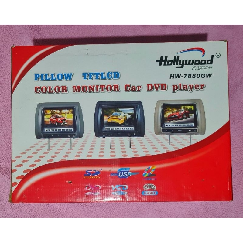 Color Monitor Car DVD Player HW-7880GW (preloved)