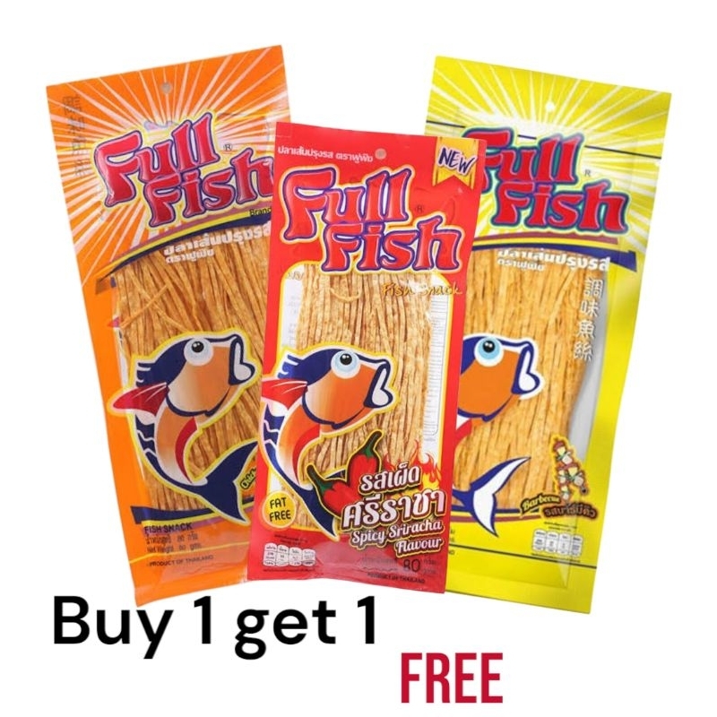 

Full Fish Snack Ikan 70gr Buy 1 Get 1 Free Varian Bebas Pilih
