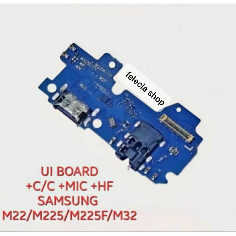 PAPAN CAS KONEKTOR CHARGER SAMSUNG M22 /SAMSUNG M32 FLEXIBEL CAS+MIC