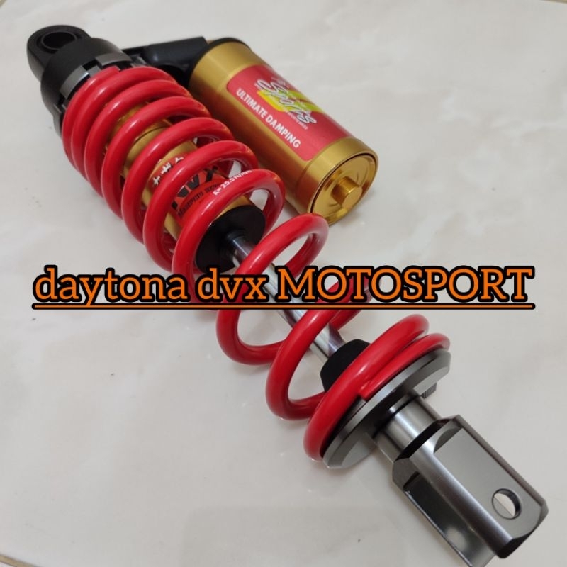 SHOCKBREAKER DAYTONA DAMPING EVOLUTION NVX TANK TABUNG 305MM GOLD RED MIO, BEAT, VARIO 110