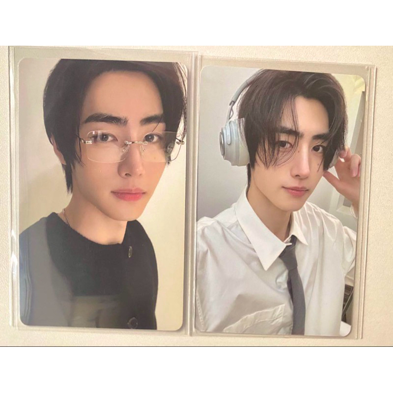 [ READY ] PC Sunghoon Photocard Dicon Set Official Enhypen Headphone Kacamata