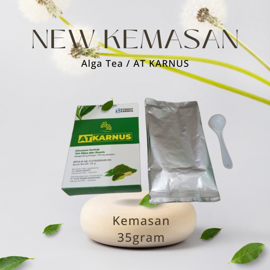 

ALGA TEA / AT KARNUS 35 GRAM - KEMASAN BARU