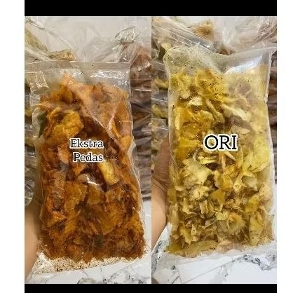 

kripik setan ektra pedas dan ori