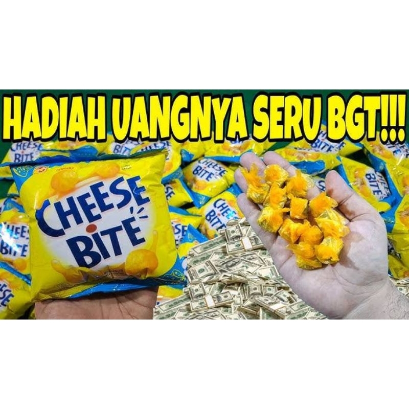 Ciki Cheese bite Berhadiah uang tunai -Ciki berhadiah terbaru