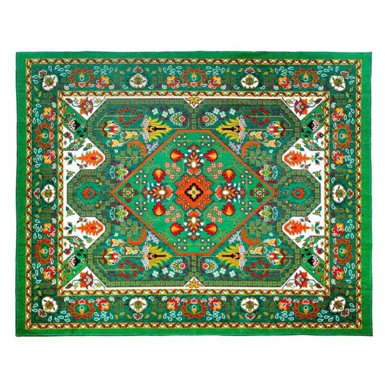 Ambal karpet orstich karpet lantai ruang tamu ukuran jumbo