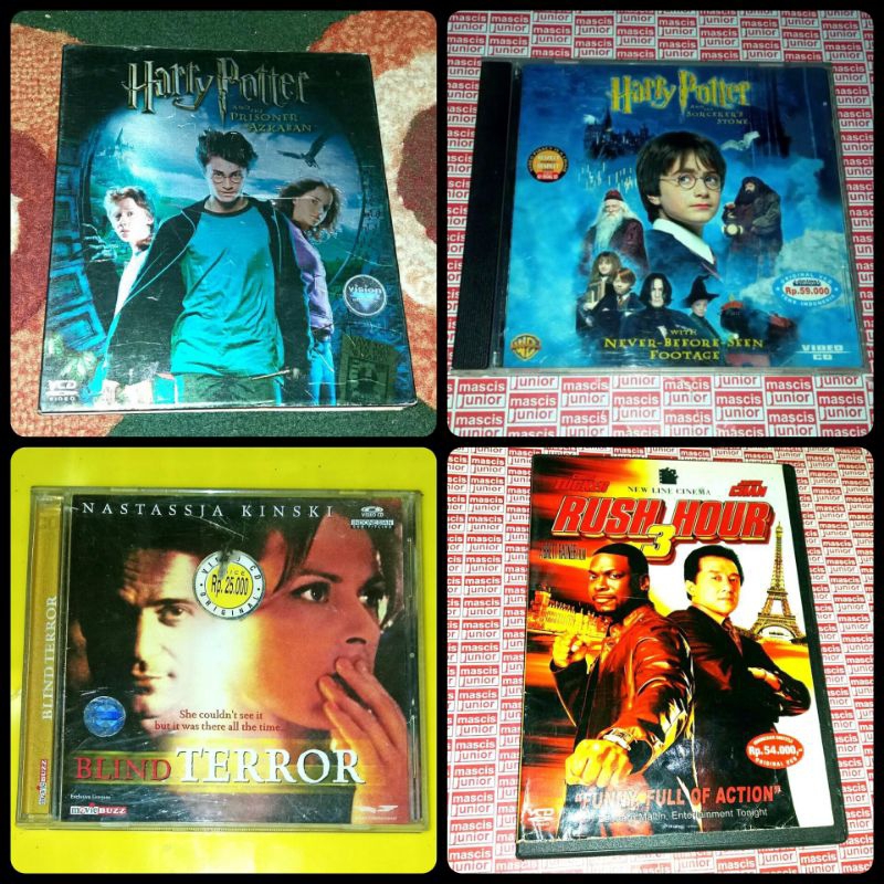 VCD Bad Company Agent Cody Banks ELF The River King Rush Hour 3 Blind TERROR Harry Potter Friends Jo