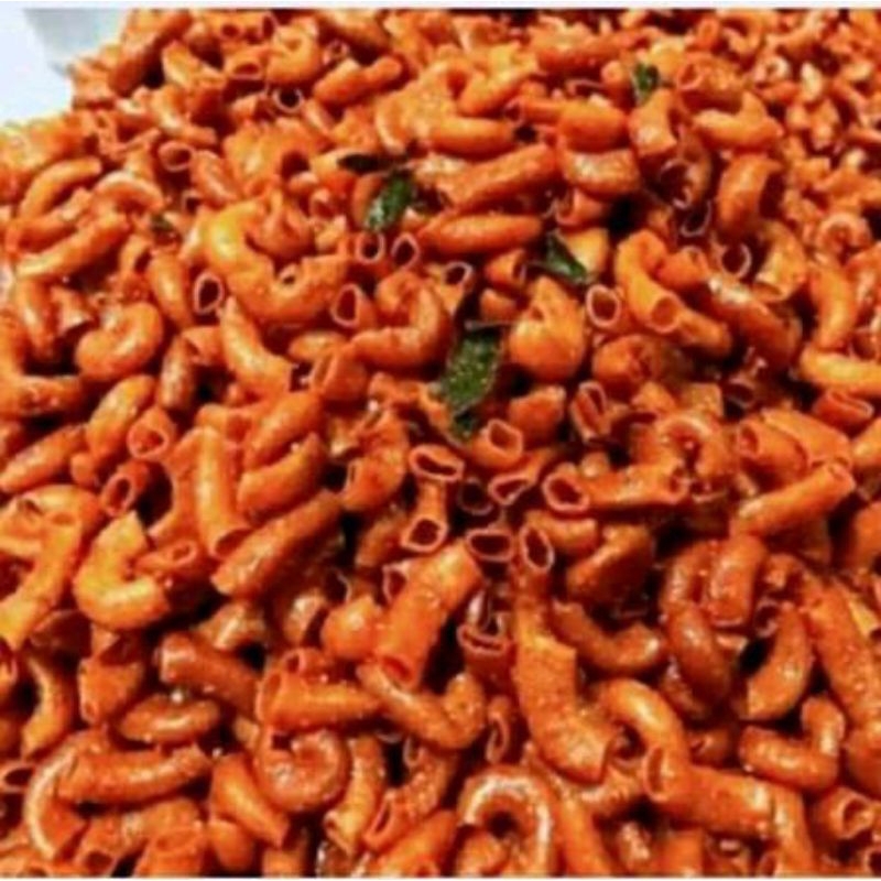 

Forcysn Makaroni Kriuk Bumbu Cikruh Pedas Daun Jeruk 500Gram/250Gram