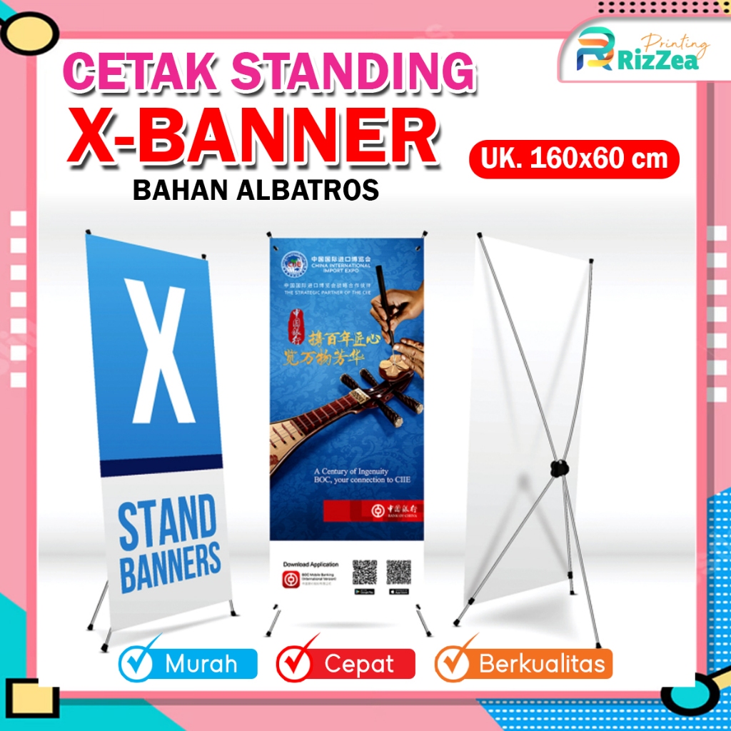 CETAK BANNER-SPANDUK-X BANNER-STAND-BANNER