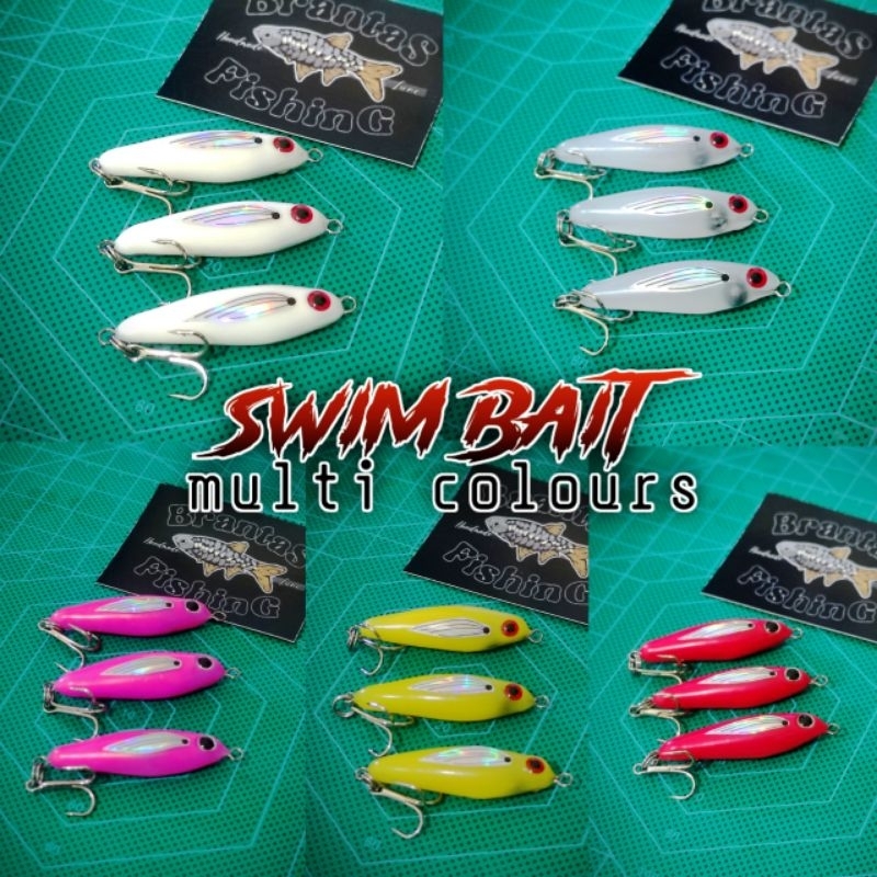 MULTI COLOURS lure hampala casting micro/lure stick glue/umpan pancing/swimmer/swim bait /umpan hamp