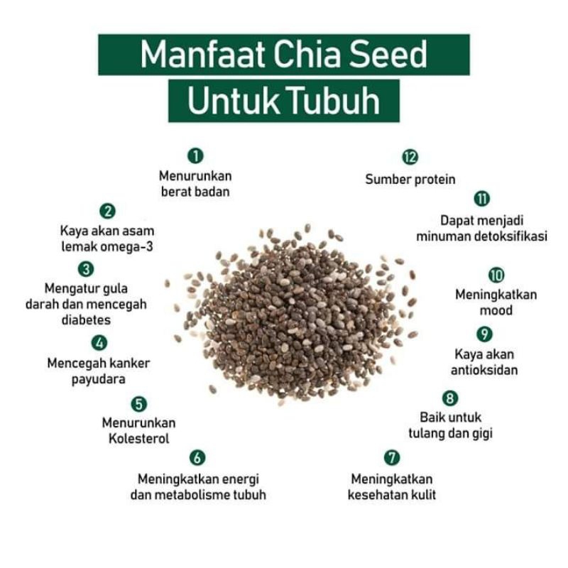 

ORGANIK CHIASEED || SUPERFOOD || ORIGINAL