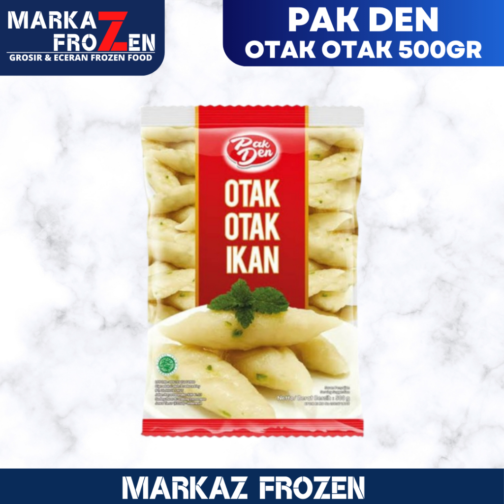 

PAK DEN OTAK OTAK OLAHAN IKAN 500GR