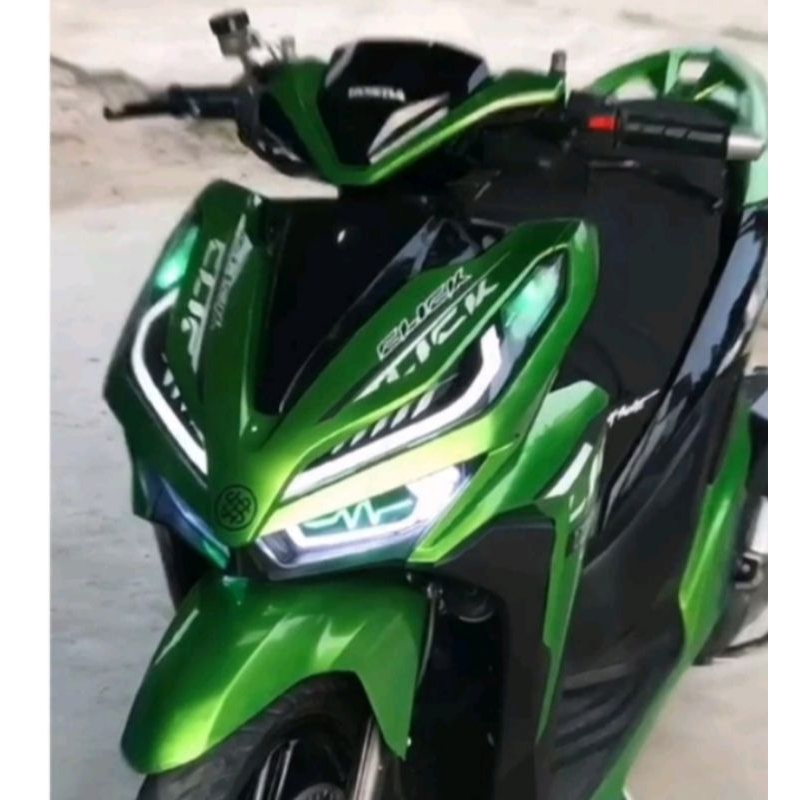 jual cat goblin green metalic cat pu base coat cat motor mobil cat custom