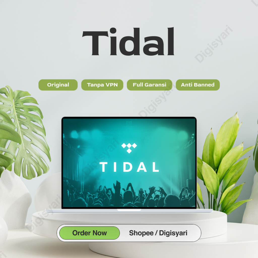Tidal HiFi Plus Master 3 Bulan Premium Bergaransi