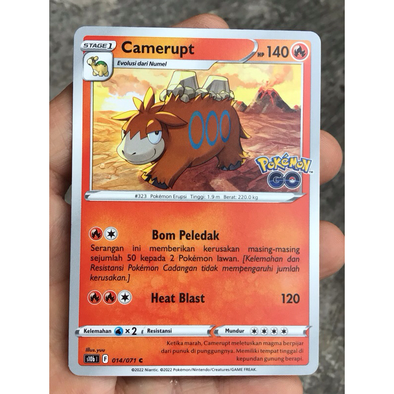PROMO KARTU POKEMON CAMERUPT