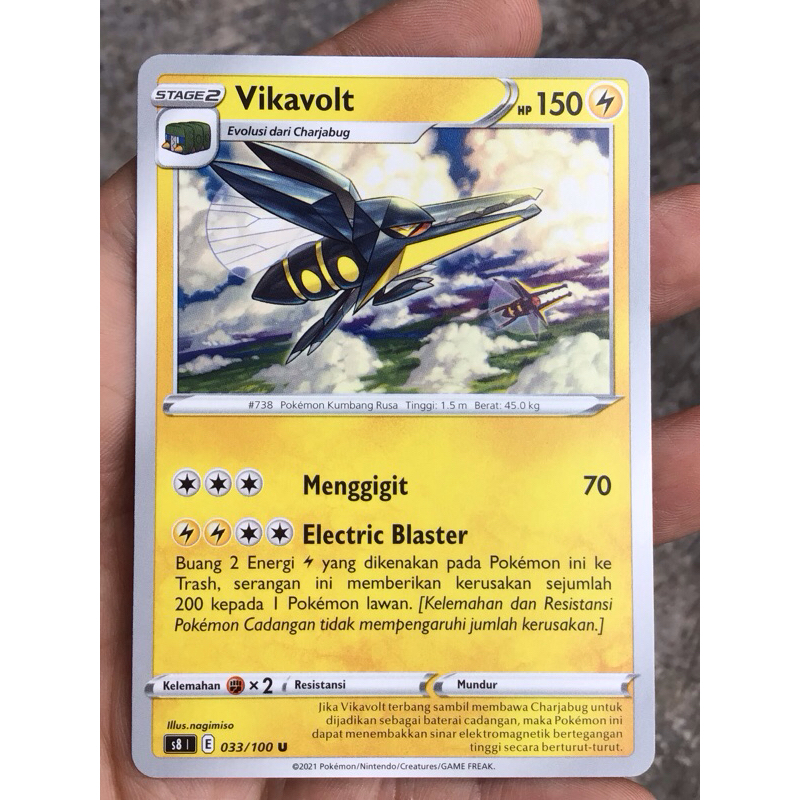PROMO POKEMON KARTU VIKAVOLT TCG