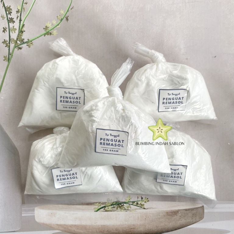 Bubuk Penguat Remasol 100g Pewarna Kain Celup Tie Dye Pigmen Permanen Soda Kue Textile Bubuk Naptol 