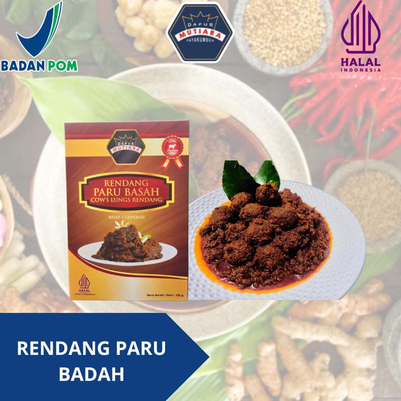 

RENDANG PARU BASAH 250g