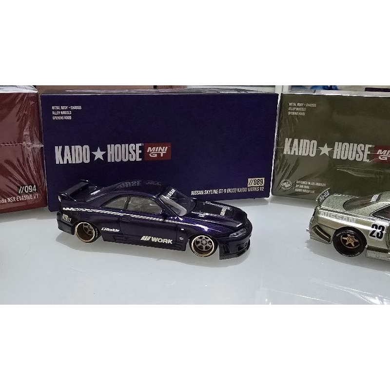 Kaido house R33 (Blue + Purple)